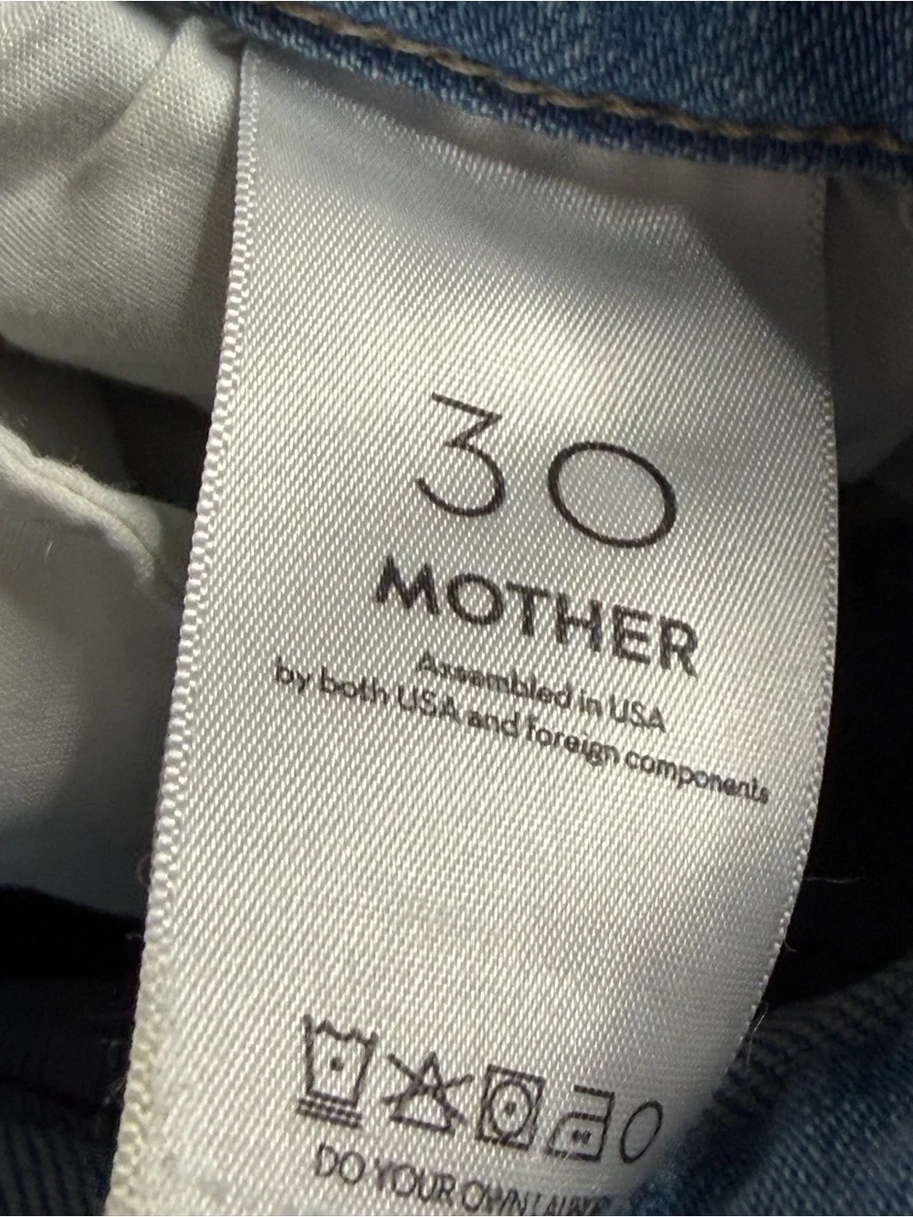 MOTHER Lil Weekender Fray Satisfy Your Cravings